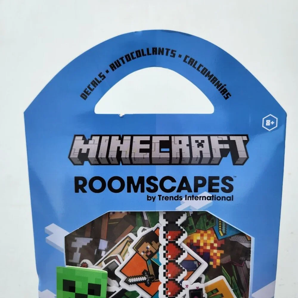 100 Minecraft Sticker Decal Set Bundle 100 Stickers Decals for Laptops, Cell Pho